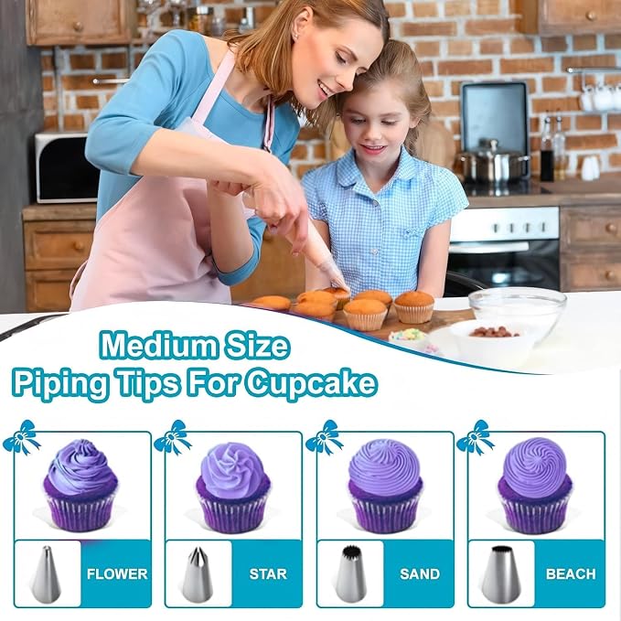 Cake Decorating Tools Supplies Kit: 274pcs Baking Accessories - Image 2