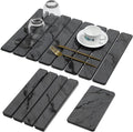 2 PCS Stone Dish Drying Mat for Kitchen Counter, Quick Dry Stone Dishes Mats by linidcoudhome