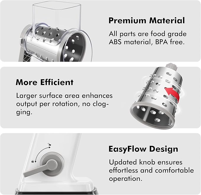 Geedel Rotary Cheese Grater - Image 6