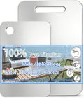 100% Pure Titanium Cutting Board Set of 2, Double-Sided Titanium Cutting Boards by Unknown