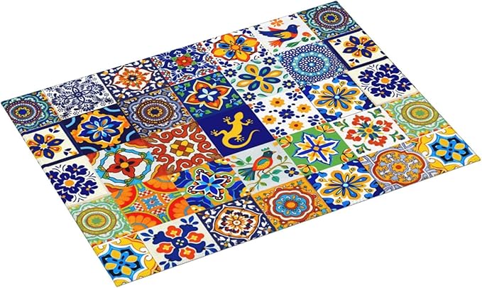 Mexican Tilt Dish Drying Mat For Kitchen Counter Absorbent Large Kitchen Fast - Image 2