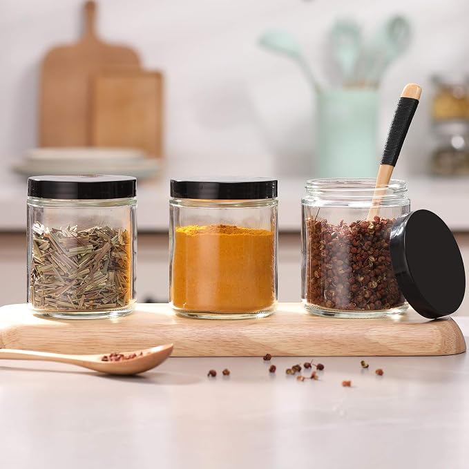 12 Pack, 8 OZ Clear Candle Jars - Image 5