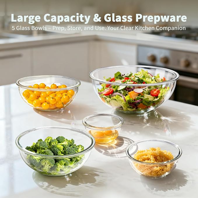 WhiteRhino Glass Mixing Bowl - Image 3