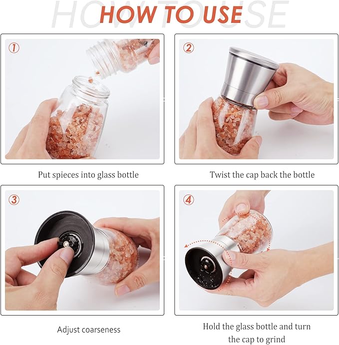 Ebaco Salt and Pepper Grinder Set - Image 7