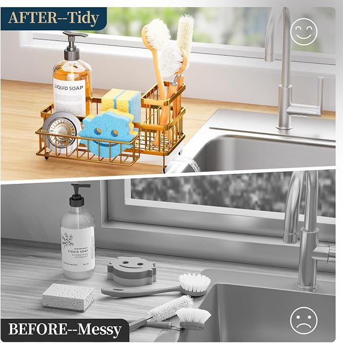 Consumest Sponge Holder for Kitchen Sink - Image 7