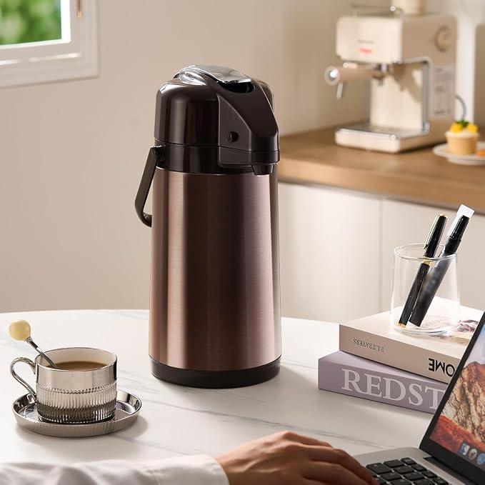 PARACITY Upgraded Airpot Coffee Carafe - Image 7
