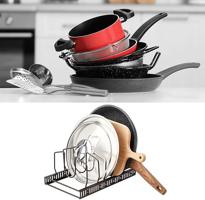 Toplife Pot Lids Organizer Rack - Image 3