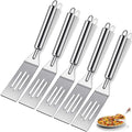 Patelai 5 Pack Mini Spatula, Small Stainless Steel Serving Spatula by Patelai