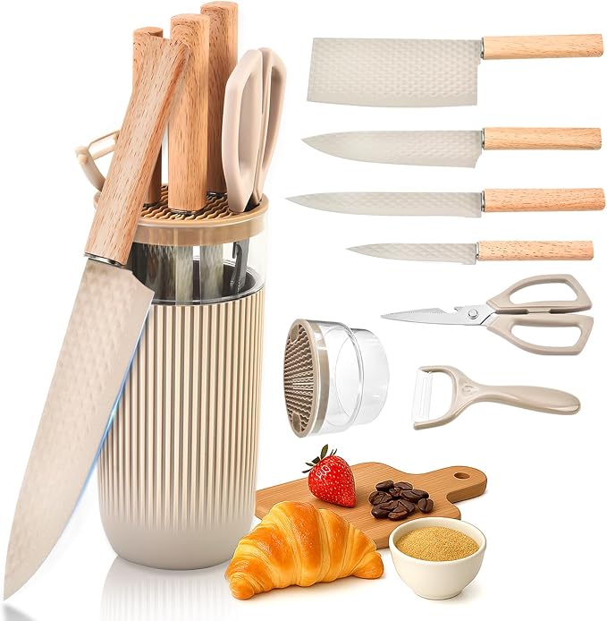 Knife Set, 7-Piece Kitchen Knife Set by Unknown