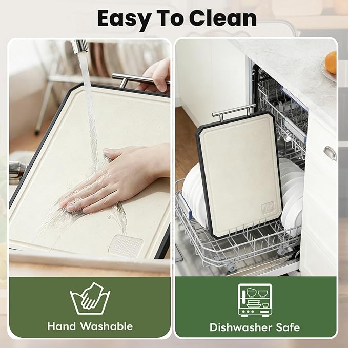 Titanium Cutting Board for Kitchen, Double Sided Titanium Cutting Board - Image 5