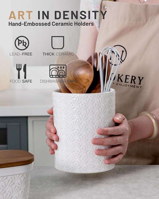 Nucookery 6.4'' Utensil Holder - Image 2