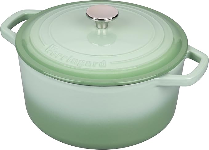 VORRINGARD Enameled Cast Iron Dutch Oven Pot - Image 7