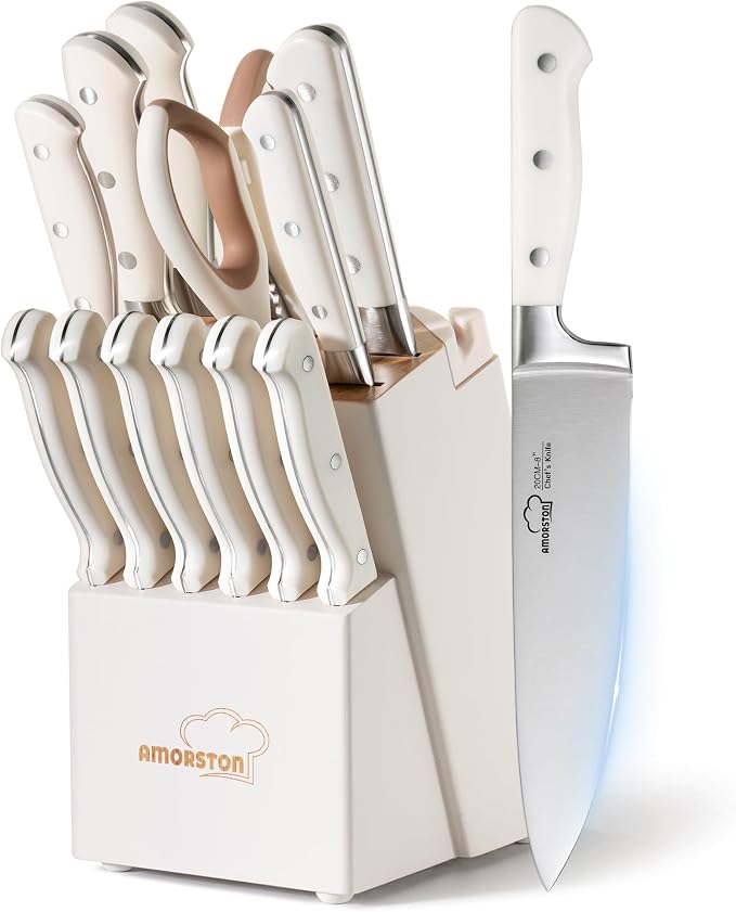 Knife Set, Kitchen Knives Set by Amorston