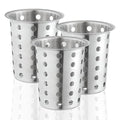 OCS Parts Stainless Steel Utensil Drying Cups | Stainless Steel | Set of 3 | by OCSParts
