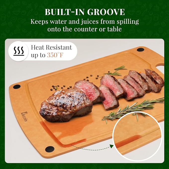 Kikcoin Wood Cutting Board, Cutting Boards - Image 4