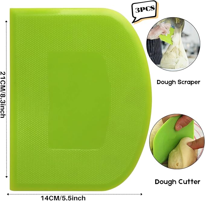 SURDOCA Dough Scraper Bench Scraper - Image 2