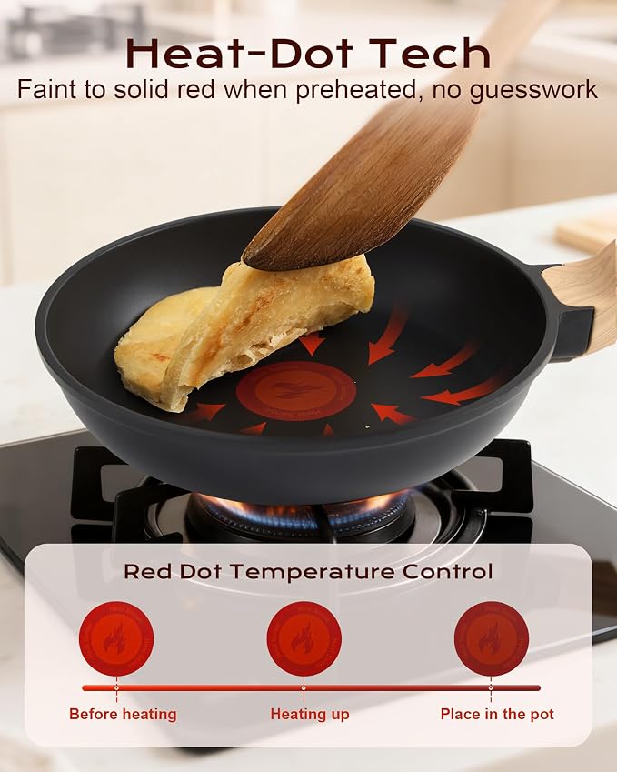 Non Stick Frying Pan, 8-inch Omelette Pan - Image 5