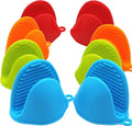 NEPAK 4 Pairs Silicone Cooking Pinch Grips Oven Mitts Potholder by NEPAK