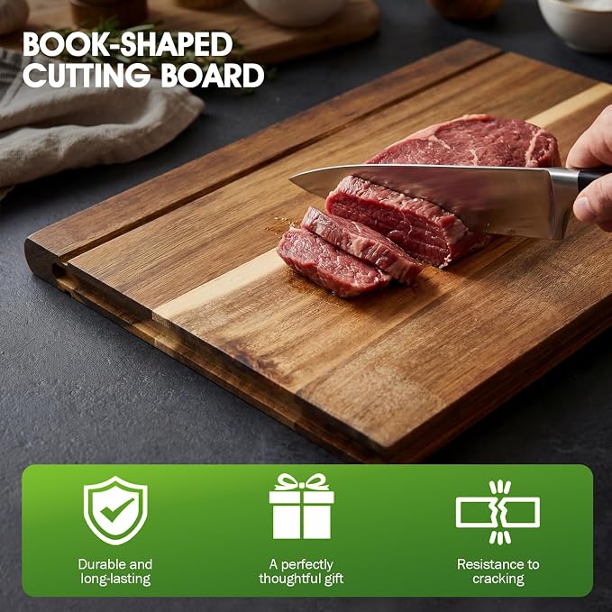 NEDVI Book Cutting Board Set - Image 5