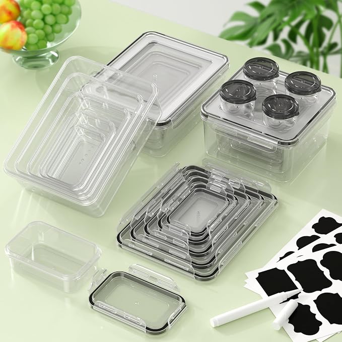 KEMETHY 36-Piece Food Storage Containers - Image 8