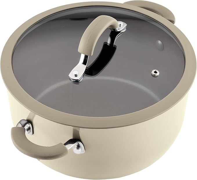 Rachael Ray Cook + Create Nonstick Cookware Pots and Pans Set, Includes Baking - Image 14