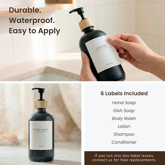 MaisoNovo Glass Dish Soap Dispenser - Image 8