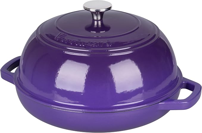 VORRINGARD Enameled Cast Iron Dutch Oven Pot - Image 4