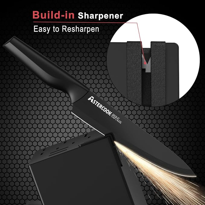 Knife Set, Astercook 21 Pieces Knife Sets - Image 4