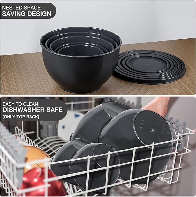 Greentainer Plastic Mixing Bowls - Image 6