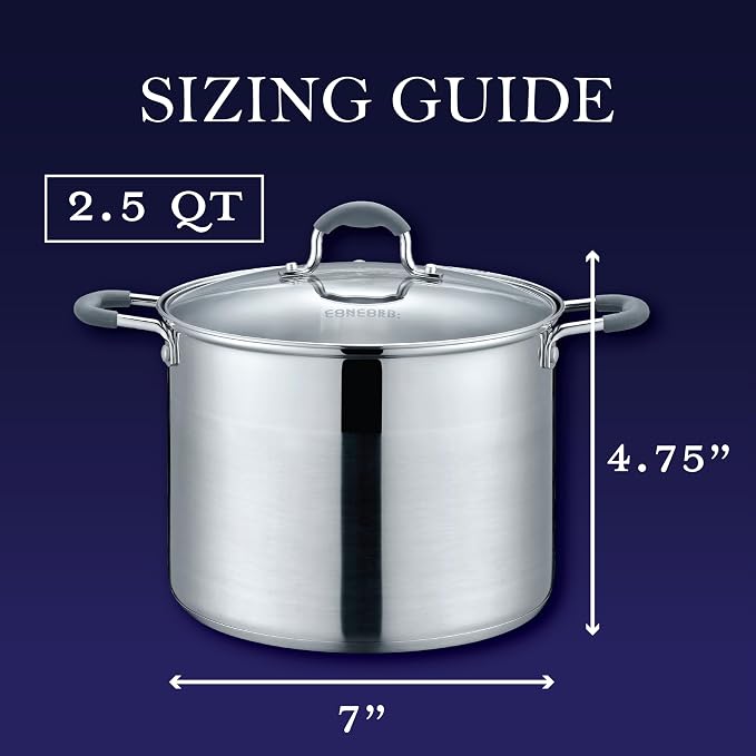 CONCORD Stainless Steel Stock Pot - Image 2