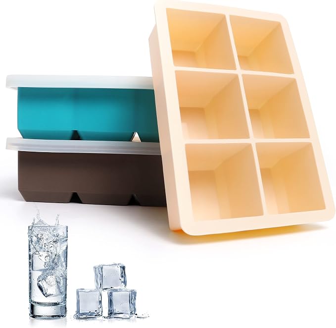 Excnorm Silicone Ice Cube Trays 3 Pack - Image 7