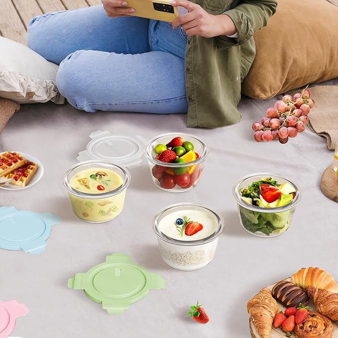 16oz Glass Meal Prep Containers - Image 9
