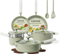CAROTE Pots and Pans Set Non stick, Dishwasher, RV/Camping Cookware Set by CAROTE