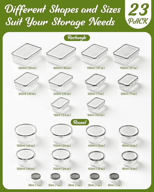 46 Piece Food Storage Containers - Image 2