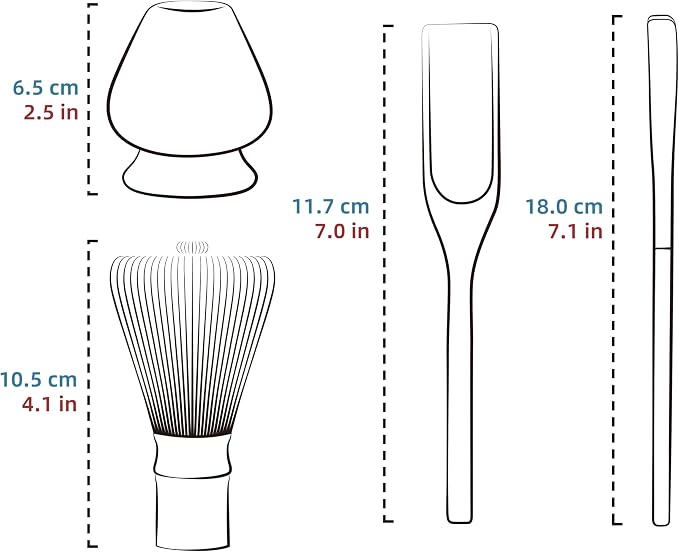 TEANAGOO MA-01 Japanese Matcha Ceremony Accessory, Matcha Whisk, Traditional - Image 8