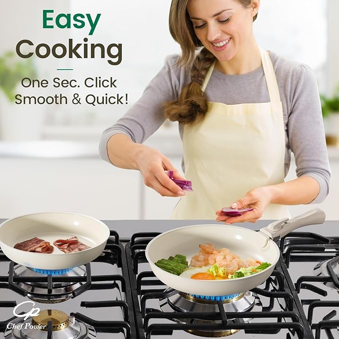 Chef Power Ceramic Cookware Set Non Toxic - Image 7