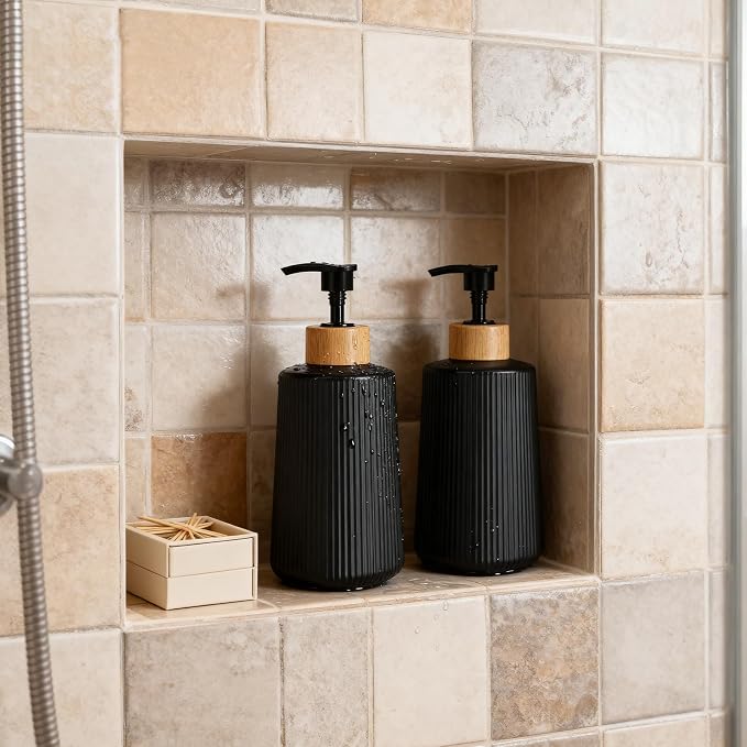 Glass Soap Dispenser, Thickened Glass Hand Soap Dispenser - Image 4
