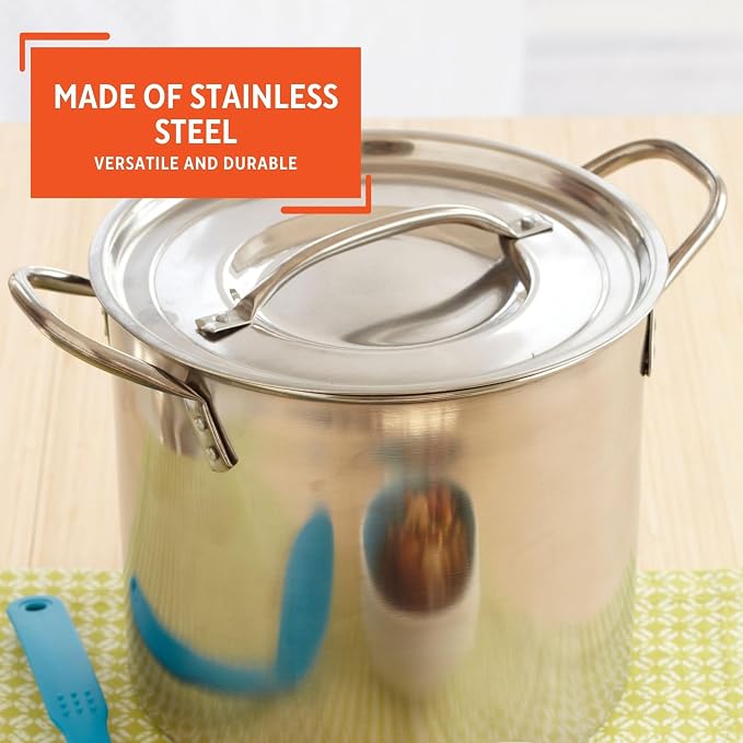 IMUSA Stainless Steel Stock Pot - Image 3