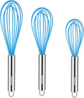 NileHome Whisk Commercial Stainless Steel wisk & Silicone Non-Stick Coated by NileHome