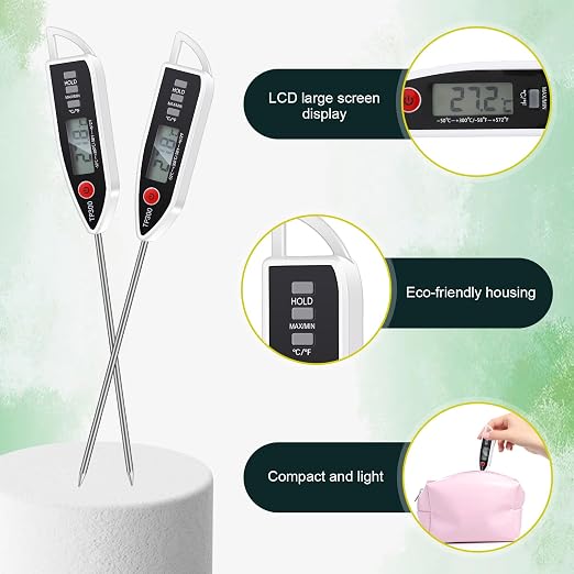 Copkim 6 Set Waterproof Food Thermometer - Image 3