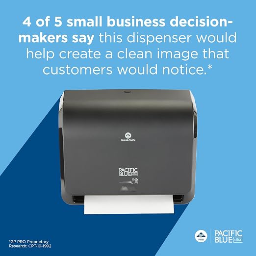 Georgia-Pacific Pacific Blue Ultra 9" Mini Automatic Paper Towel Dispenser by - Image 9