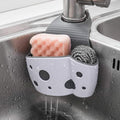 UNIKON 2 Pack Sink Caddy Sponge Holder Organizer, Hanging Kitchen Adjustable by UNIKON