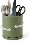 D'vine Dev 360° Rotating Utensil Holder – 5" Kitchen Utensil Crock by DvineDevPlanterPotsandStand