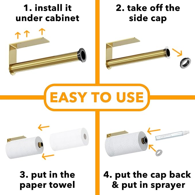 SpaceAid SprayNeat Paper Towel Holder - Image 6