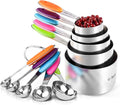 Measuring Cups : U-Taste 18/8 Stainless Steel Measuring Cups and Spoons Set of by U-Taste