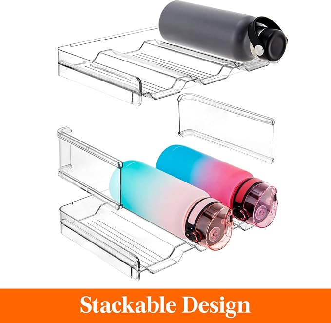 Lifewit 2 Tier Stackable Water Bottle Organizer - Image 2