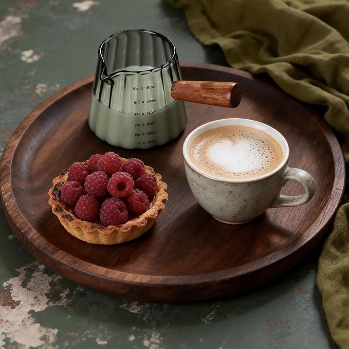 6 Oz Grey Glass Measuring Cups - Image 8