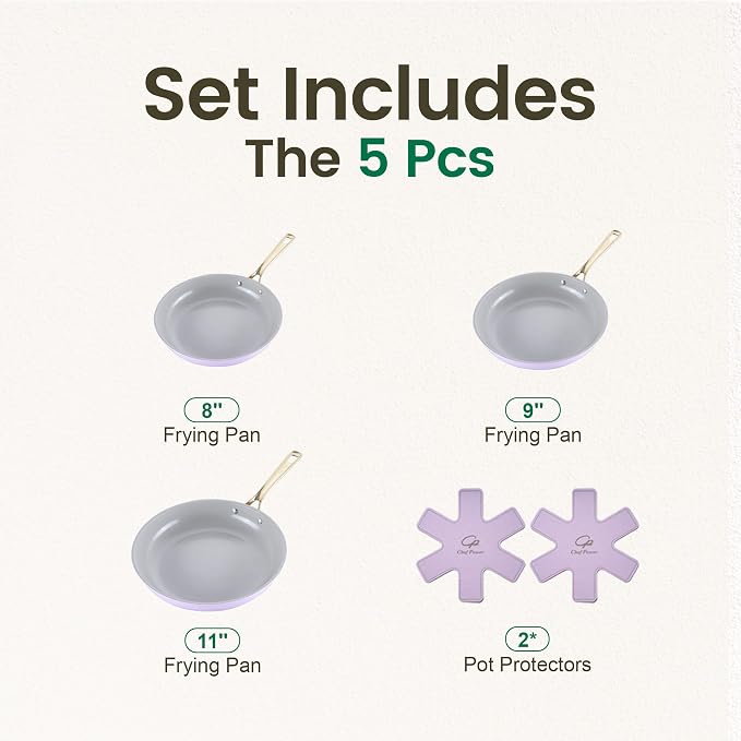 Chef Power Ceramic Frying Pan - Image 2