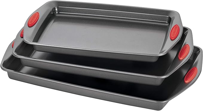 Rachael Ray Bakeware Nonstick Cookie Pan Set by RachaelRayKitchenware