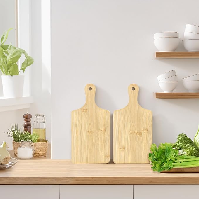 25 PCS Cutting Board Bulk Wood Chopping Board Laser Engraving Serving Board - Image 7